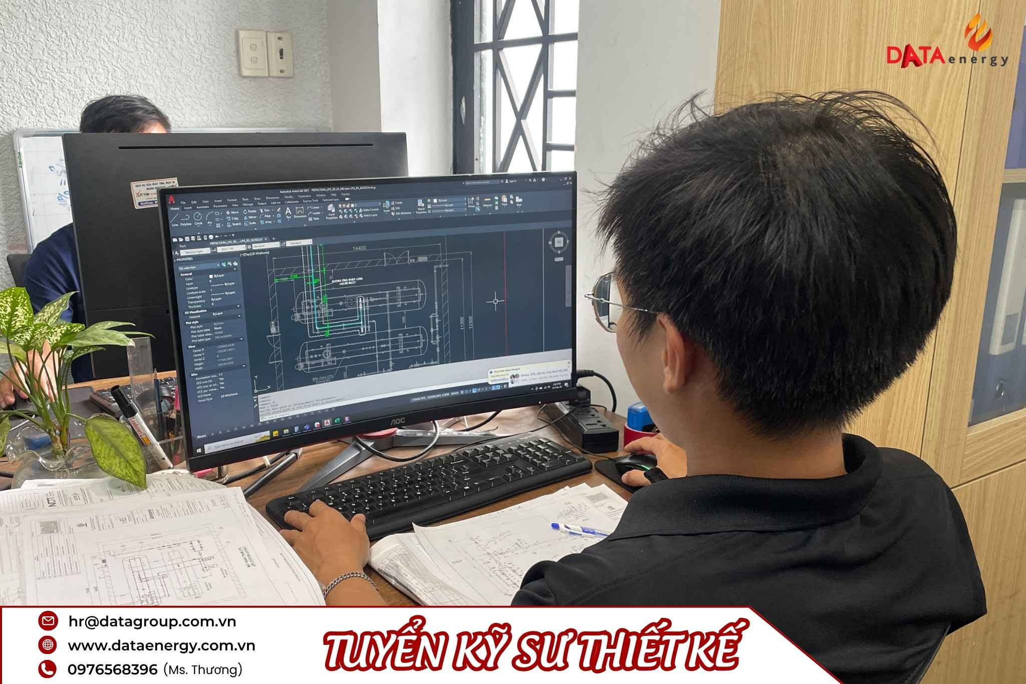 DATA Energy tuyển dụng kỹ sư thiết kế